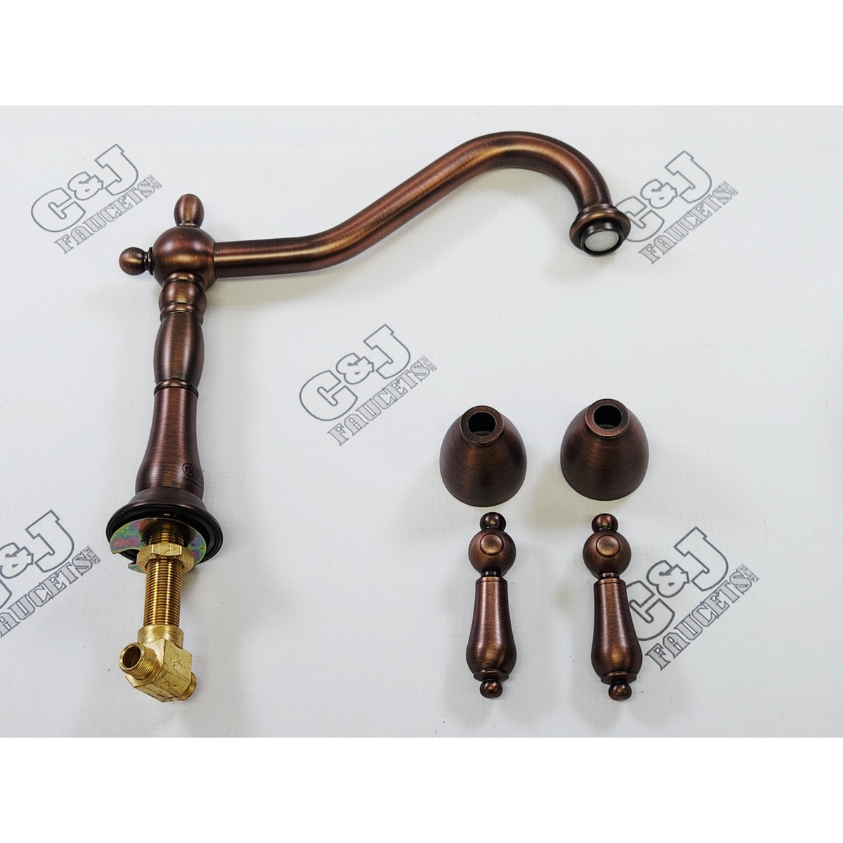 Signature Hardware 394342 Victorian Bathroom Faucet - Oil Rubbed Bronze READ