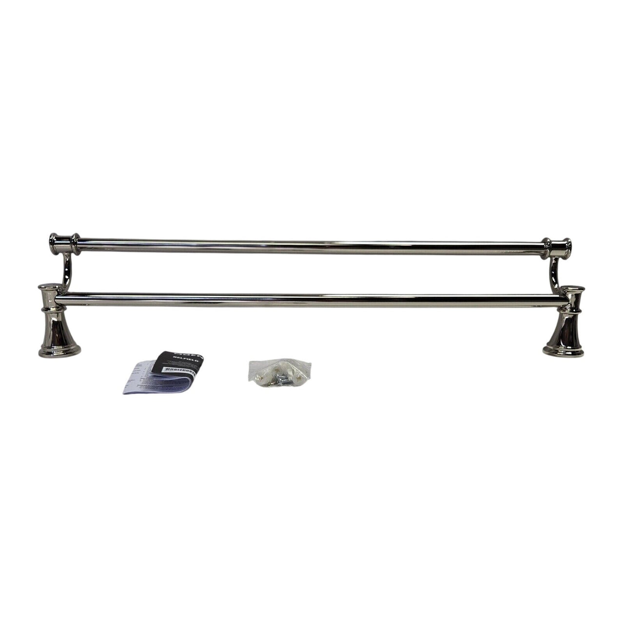 Moen YB6422NL Belfield 24" Double Towel Bar - Polished Nickel