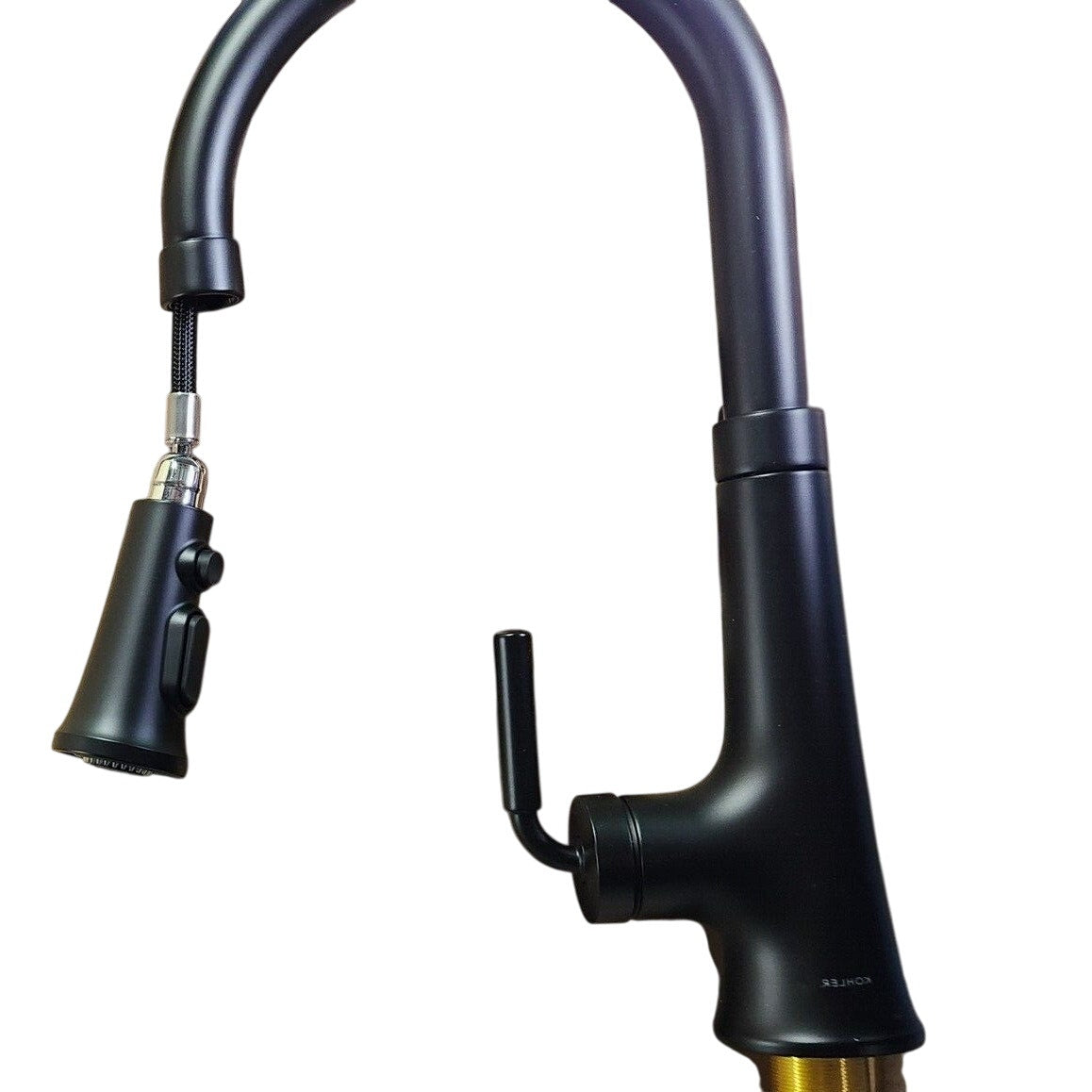 Kohler 23764-BL Tone Single Handle Kitchen Faucet - Matte Black