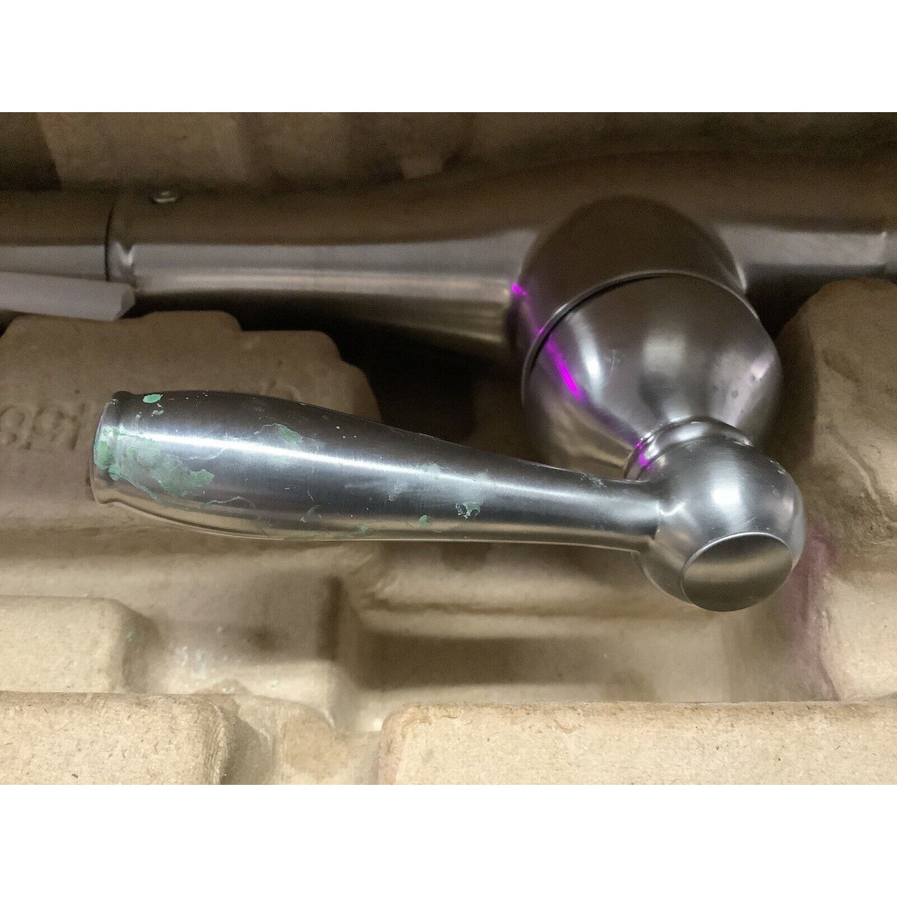 Glacier Bay 1004 741 115 Mandouri Pull-Down Kitchen Faucet -Stainless Steel READ
