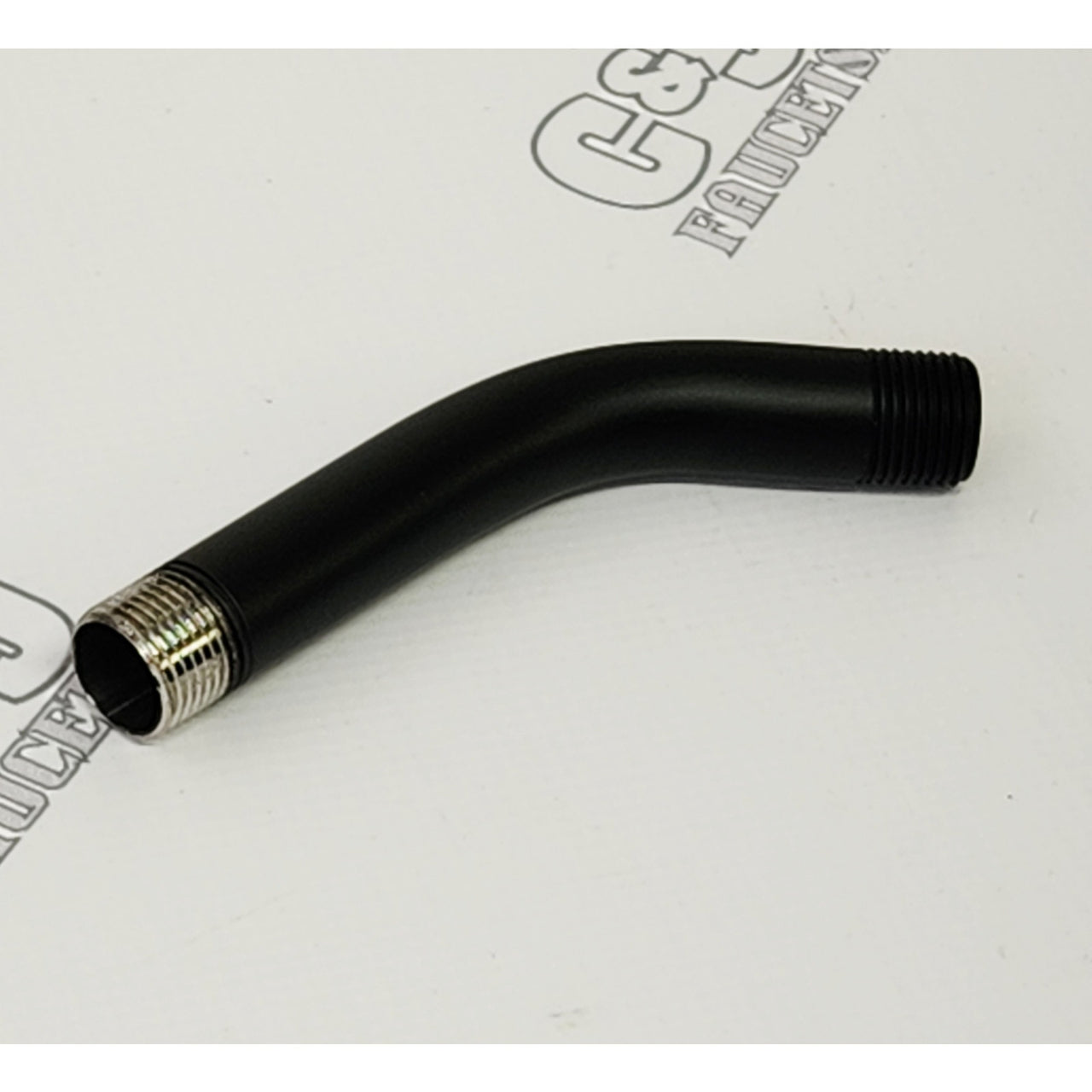 Miseno MNOSA225FB Wall Mounted Shower Arm and Flange - Flat Black READ