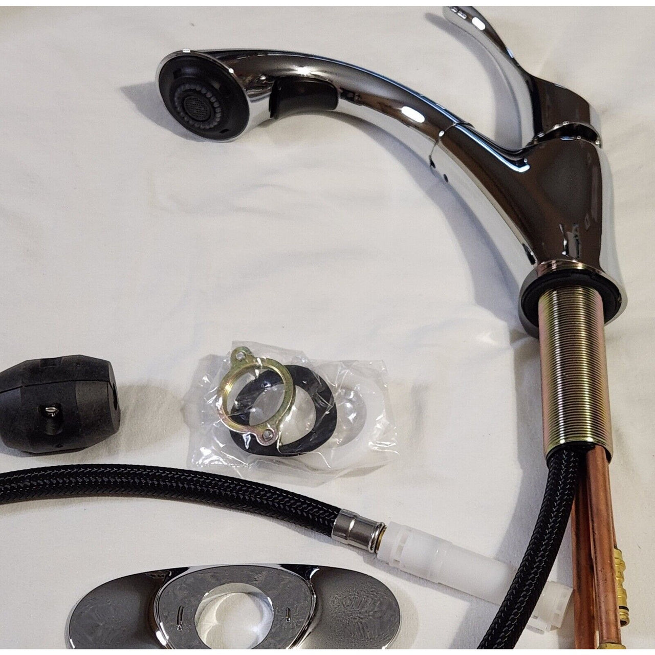 Kohler 22035-CP Simplice Laundry Sink Faucet, 2-Way Spray Head - Polished Chrome