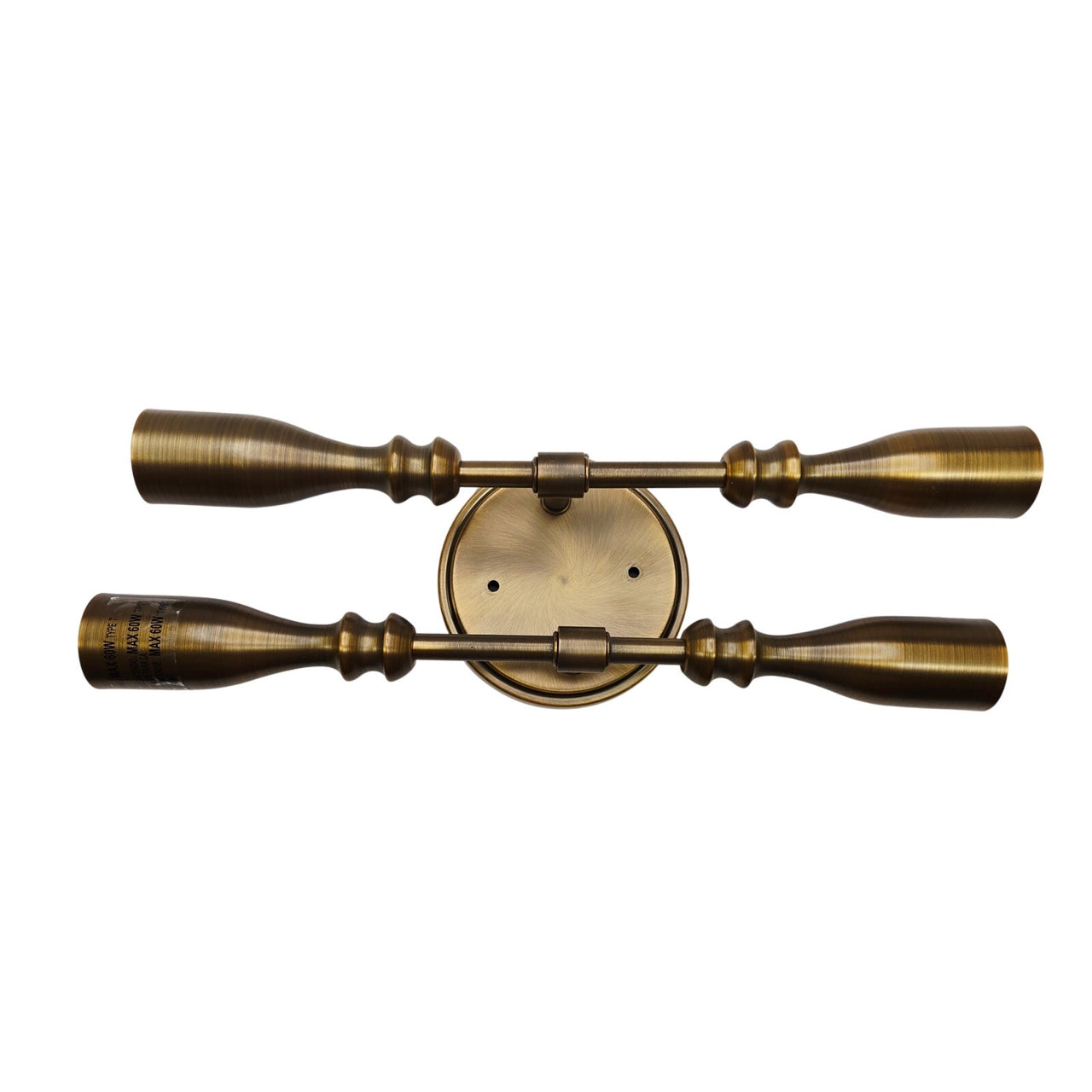 Designers Fountain D231M-4B-OSB Louise Bathroom Sconce-Satin Brass (2/Pack) READ