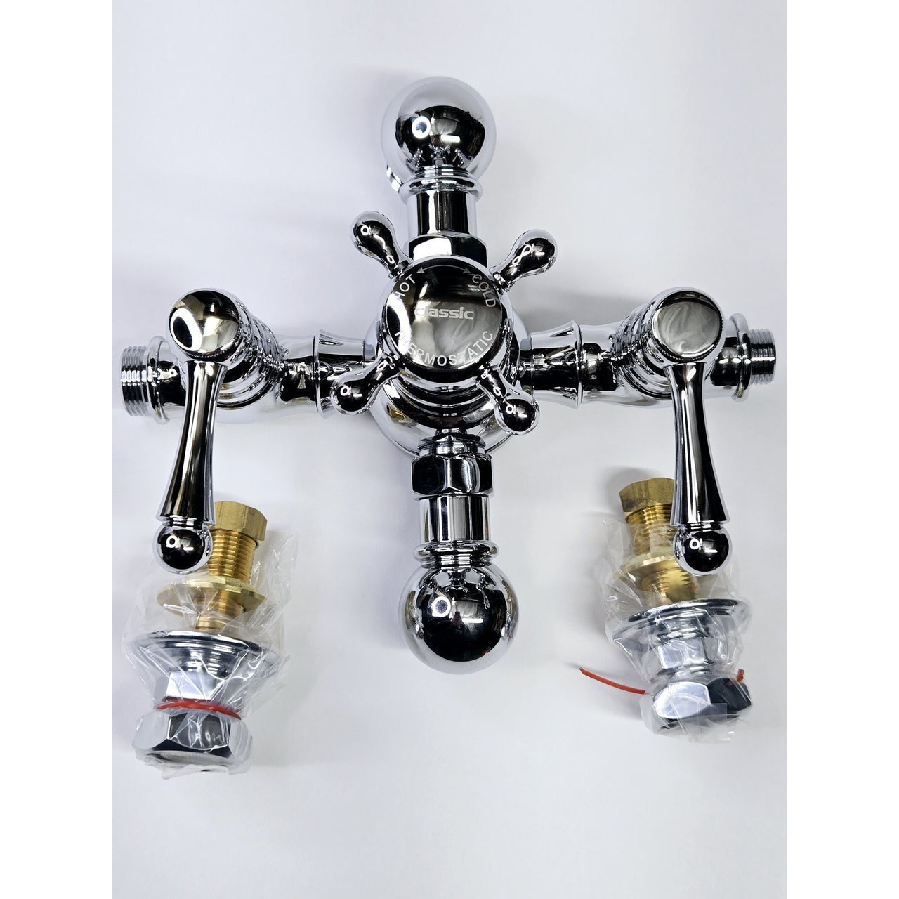 Signature Hardware 217737 Oxford Thermostatic Shower Faucet Diverter Only-Chrome