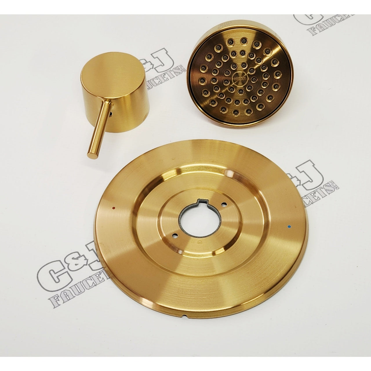 Moen T2192BG Align 2.5 GPM Posi-Temp Shower Faucet Trim Kit - Brushed Gold