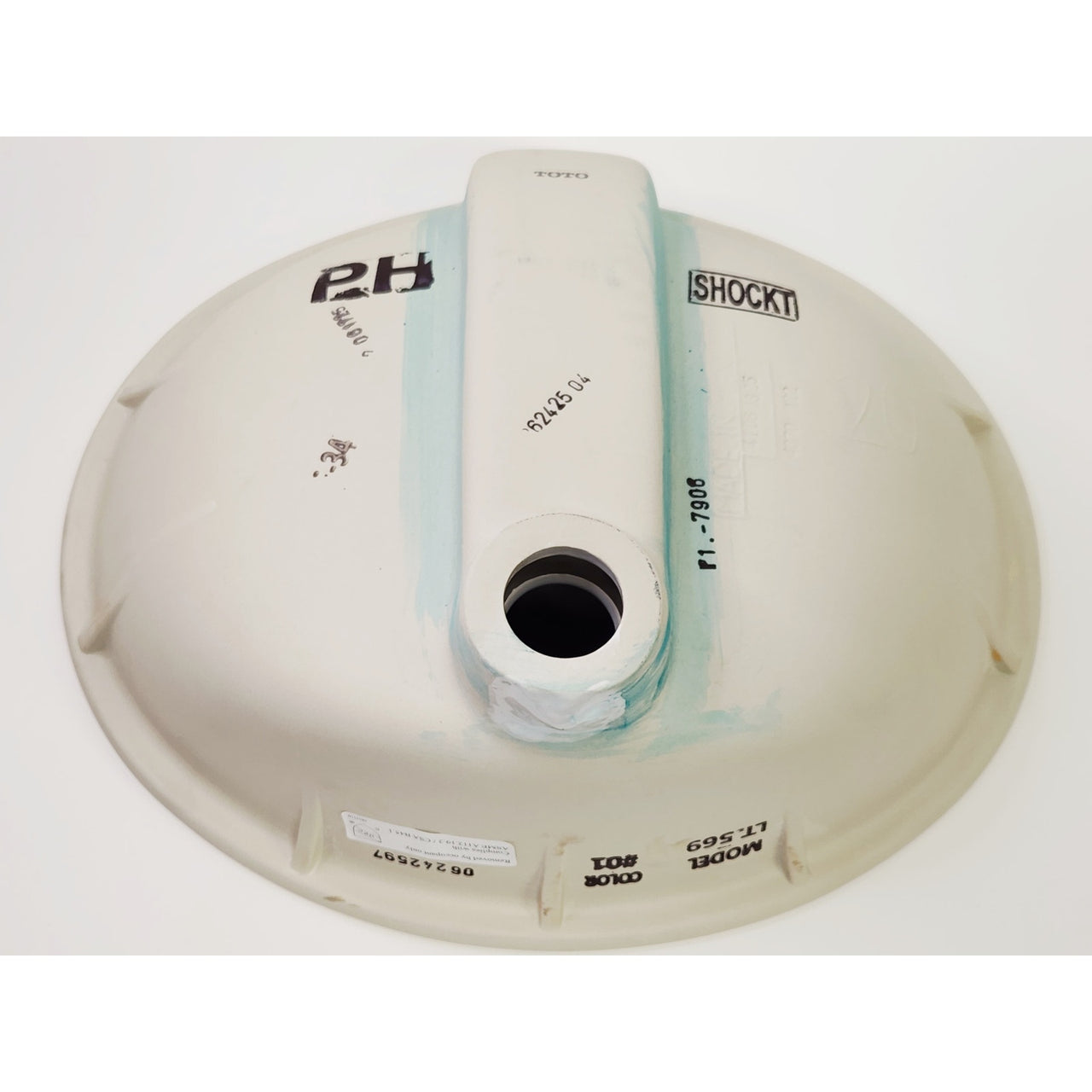 Toto LT569#01 17" Undermount Bathroom Sink with Overflow - Cotton