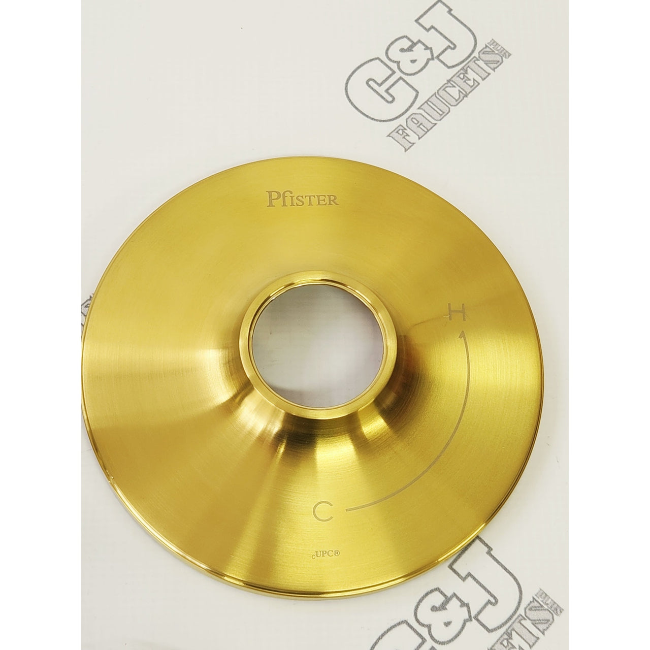 Pfister R89-1TNTBG Tenet Pressure Balanced Valve Trim Only - Brushed Gold