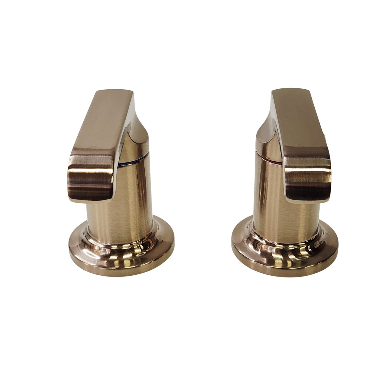 Delta H588CZ-PR Tetra Roman Tub Lever Handles - Lumicoat Champagne Bronze
