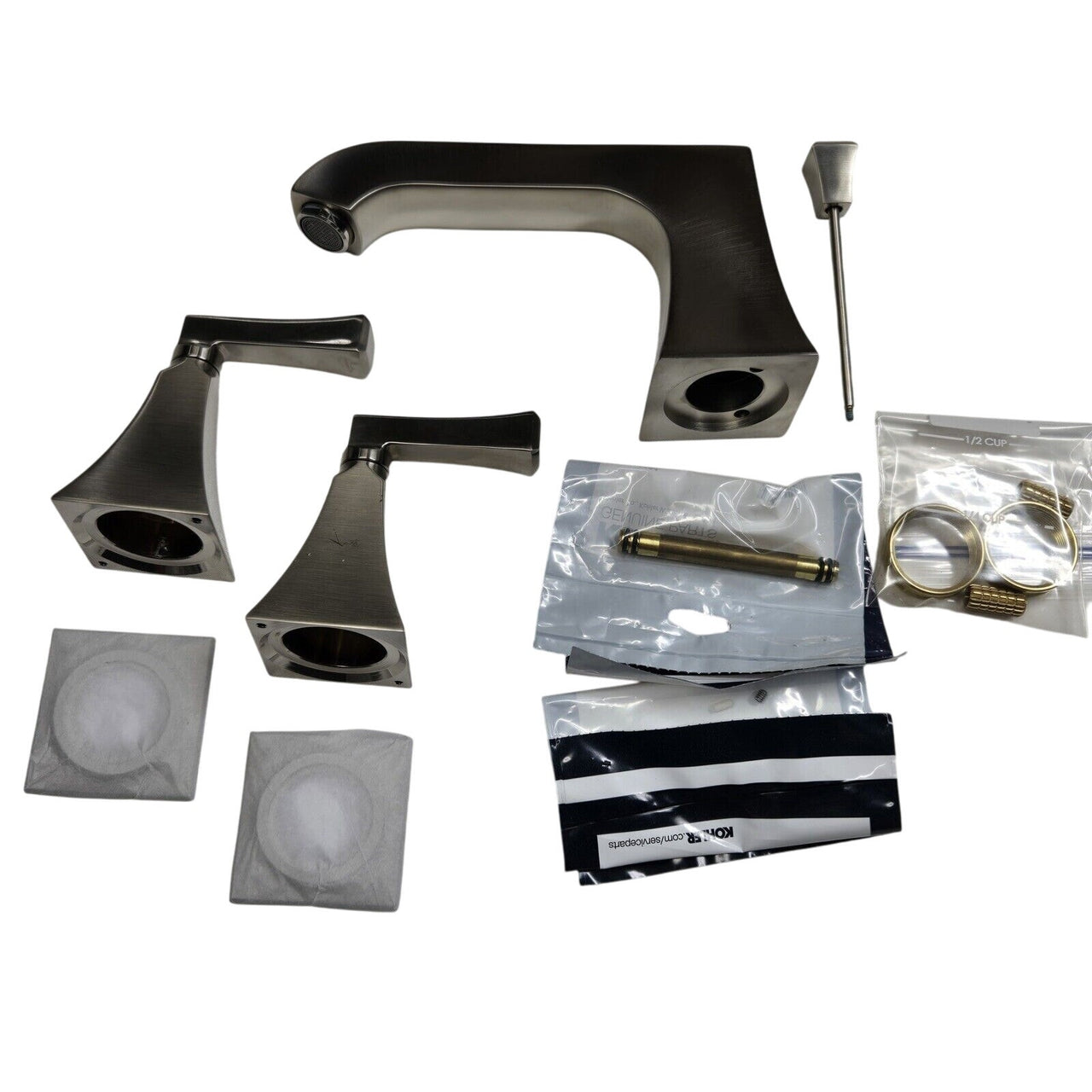 Kohler T428-4V-BN Memoirs Stately Tub Filler Trim, No Valve-Brushed Nickel *READ