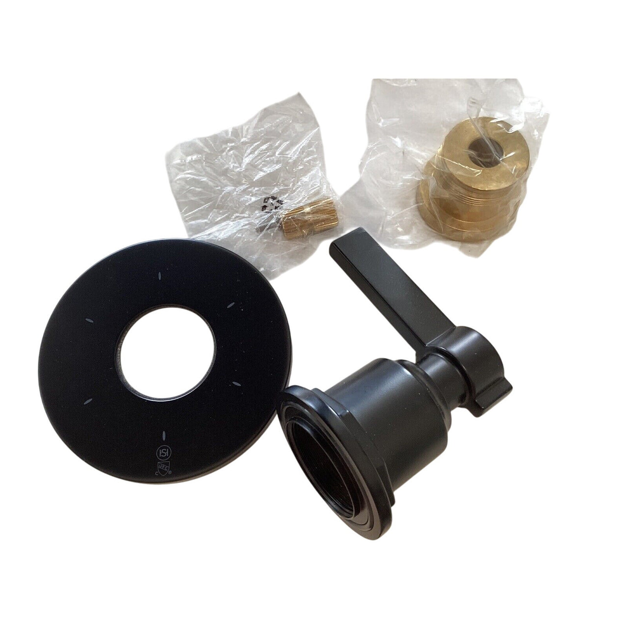 Signature Hardware 476964 Greyfield Diverter Valve Trim, No Valve - Matte Black