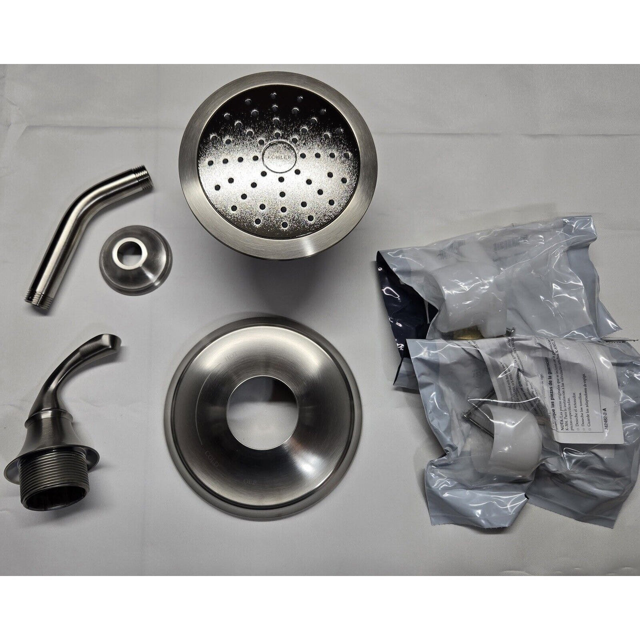 Kohler TS10276-4G-BN Forte Shower Combo, 1.75 GPM - Vibrant Brushed Nickel