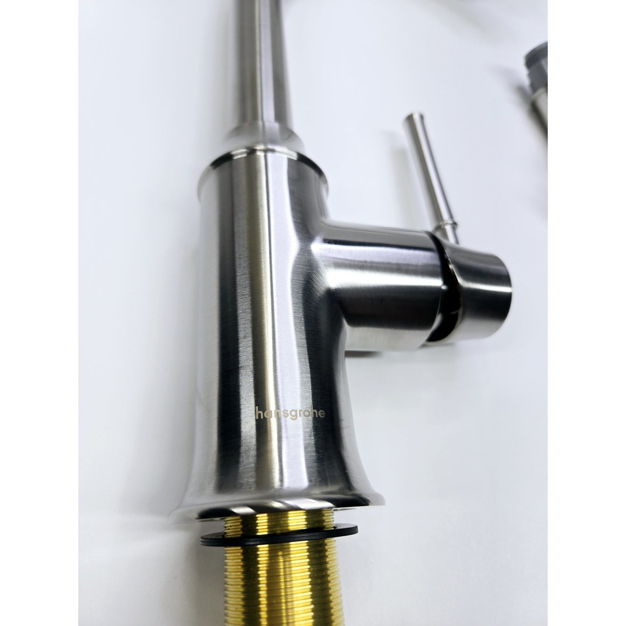 hansgrohe 04215800 Talis C High Arc Kitchen Faucet - Stainless Steel Optic