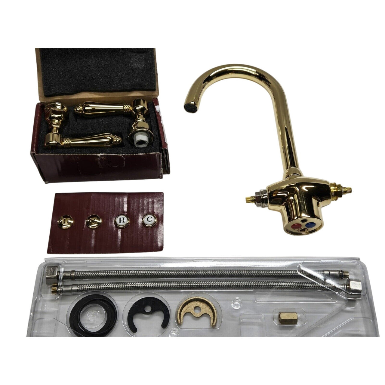 Rohl A1667LMIB-2 San Julio 1.5 GPM Single Hole Bar Faucet - Italian Brass
