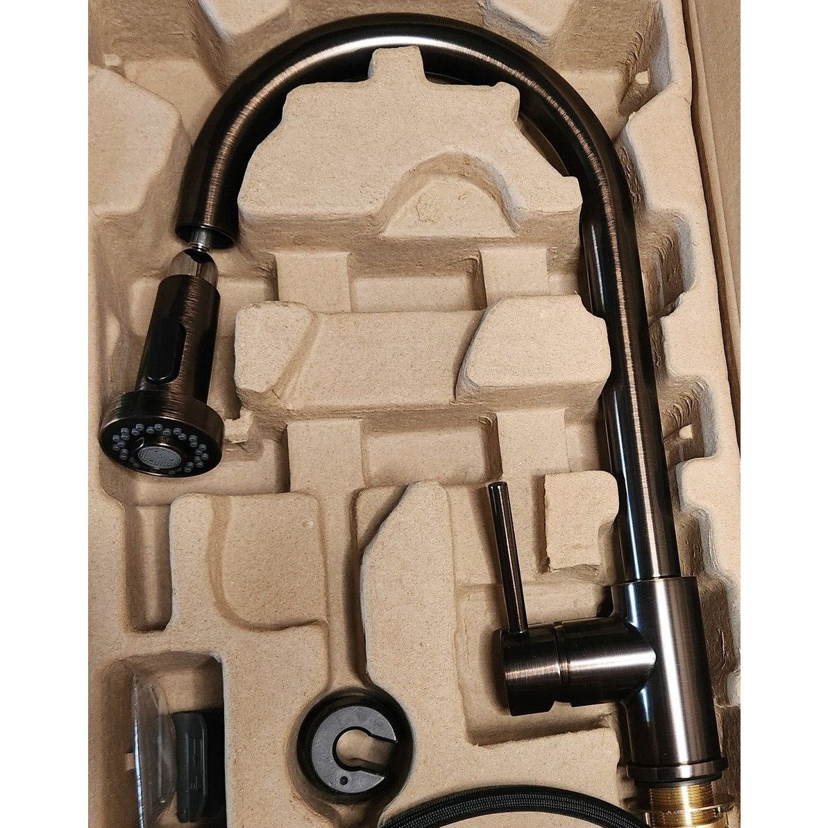 Signature Hardware 465183 Ridgeway Pull-Down Kitchen Faucet - Oil Rubbed Bronze