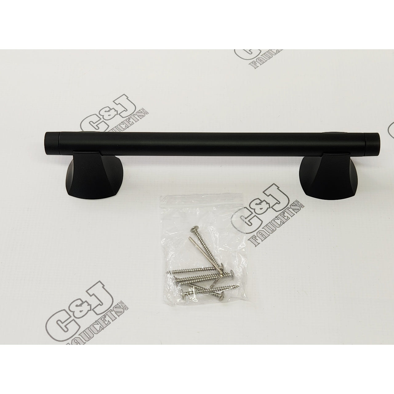 Kohler R27240-BL Rubicon 9 in Grab Bar - Matte Black