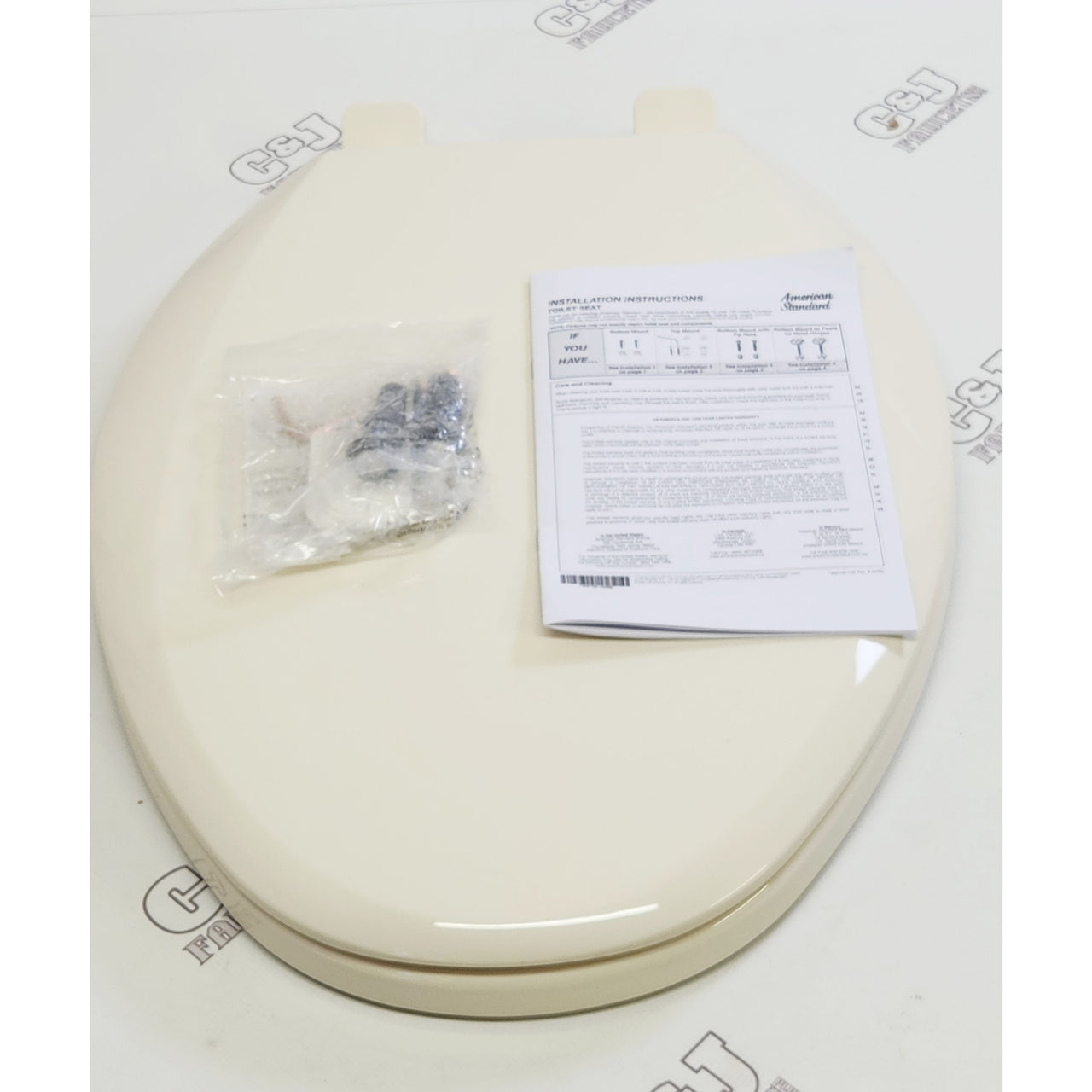 American Standard 5257A65MT.021 Cardiff Elongated Slow-Close Toilet Seat - Bone
