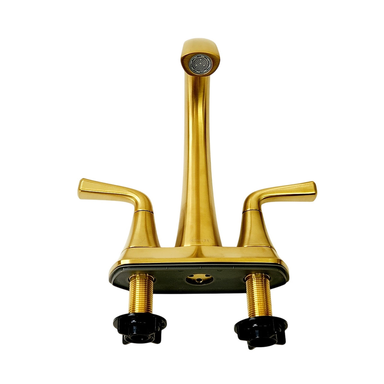 Kohler R28796-4D-2MB Sundae 4" Centerset Bathroom Faucet - Vibrant Brushed Brass