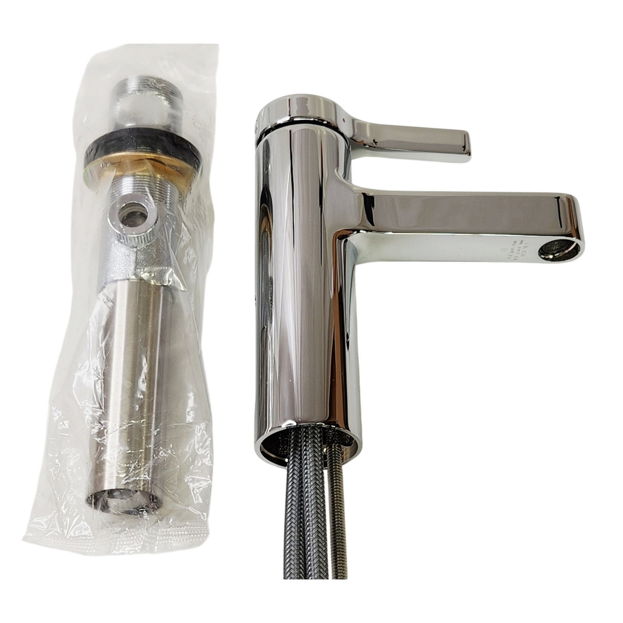 Moen 6710 Vichy Single Hole Bathroom Faucet with Drain Assembly - Chrome