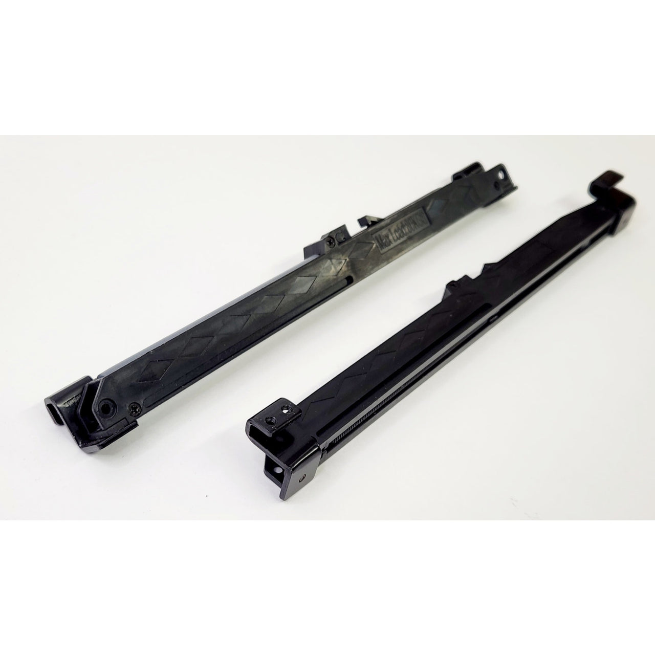 Miseno MBDH1195BK 12-11/16" Soft Close Barn Door Hardware Kit - Black