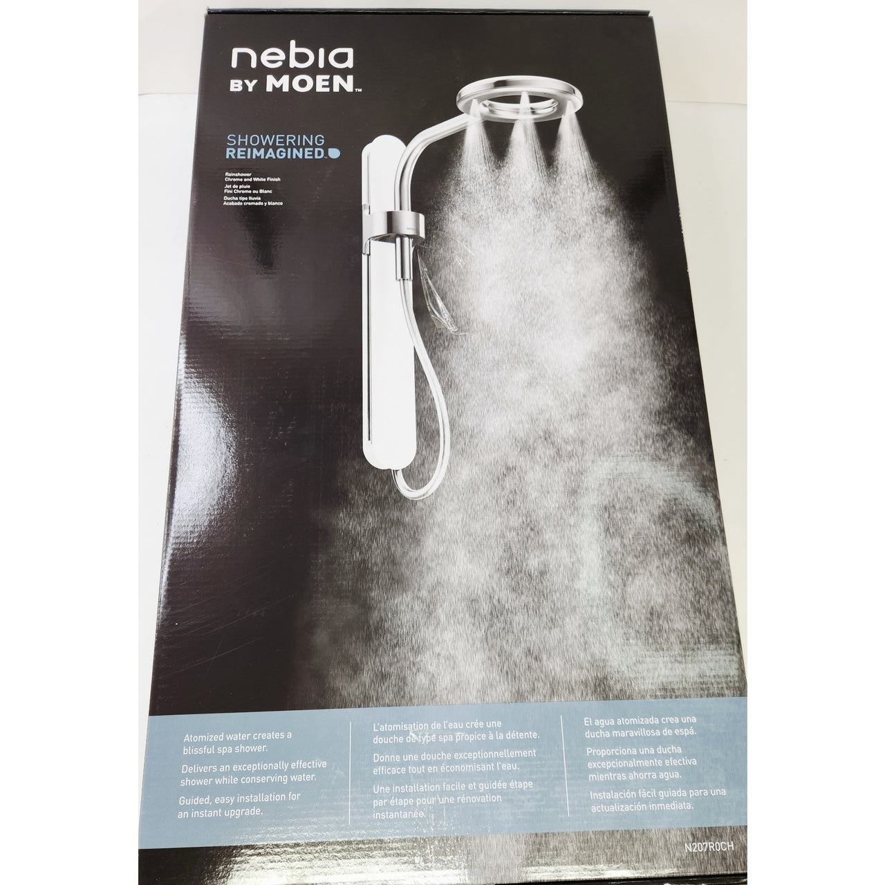 Moen N207R0CH Moen Spa Shower Rainshower - Chrome / White