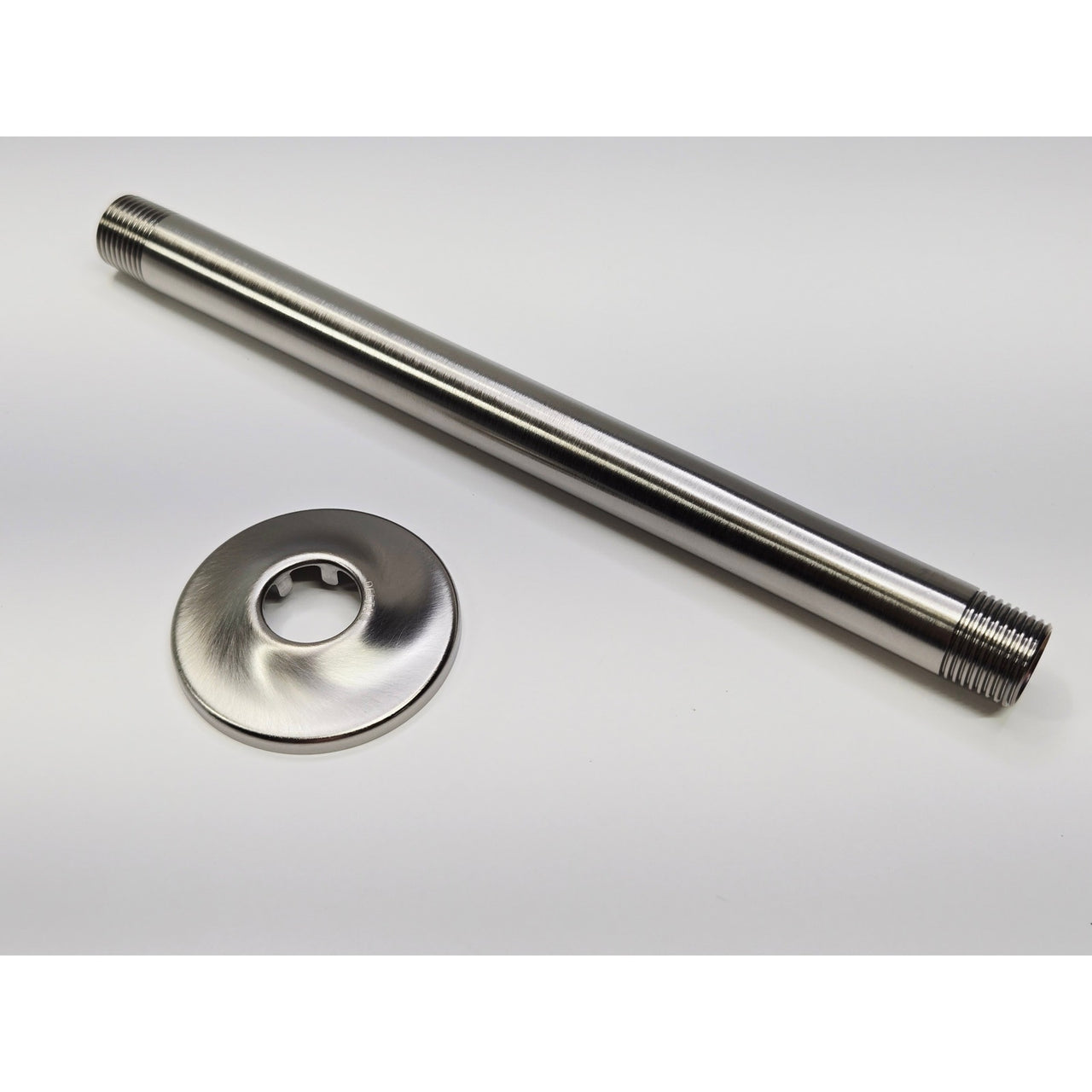 Delta U4999-SS 10" Ceiling Mounted Shower Arm and Flange - Brilliance Stainless
