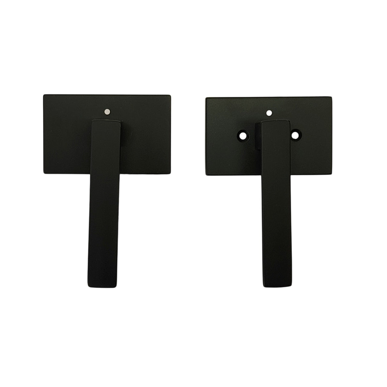 Emtek 5212DTRHUS19 Dumont Privacy Lever Handle Right Handed - Flat Black READ