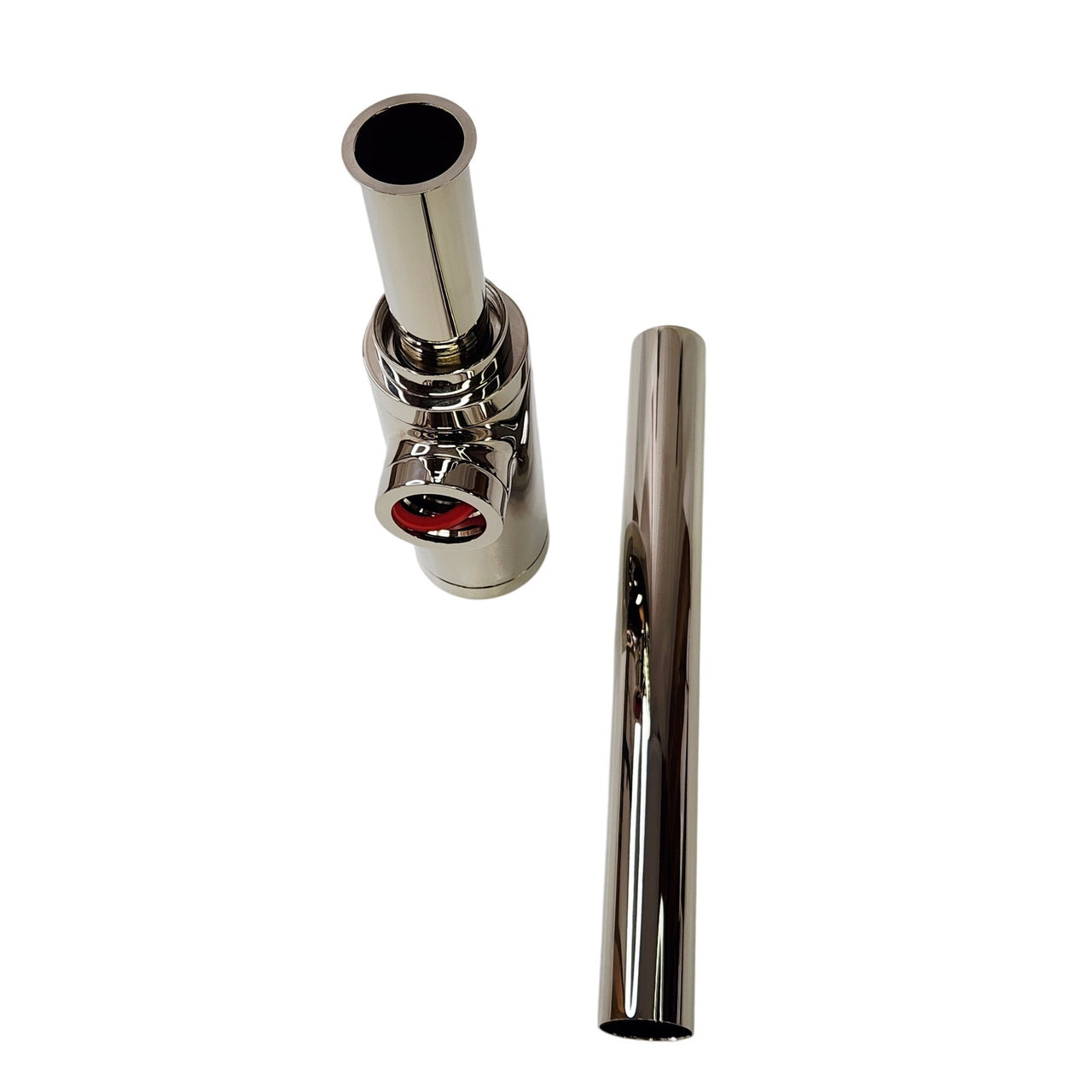 Delta Faucet DT041141-PN 1-1/4" Brass Bottle Waste P-Trap - Polished Nickel