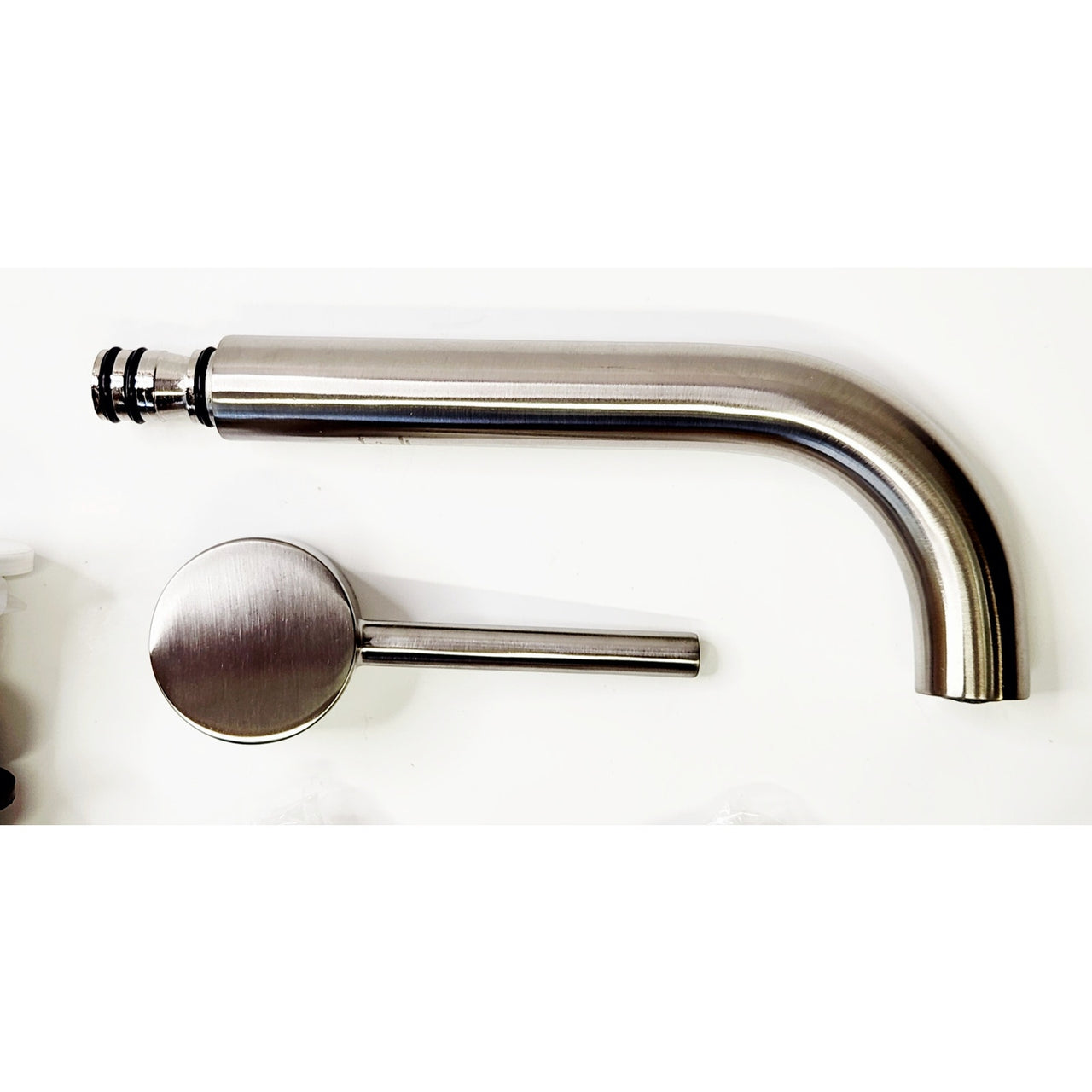 Signature Hardware 483896 Lexia Wall-Mount Bathroom Faucet - Brushed Nickel