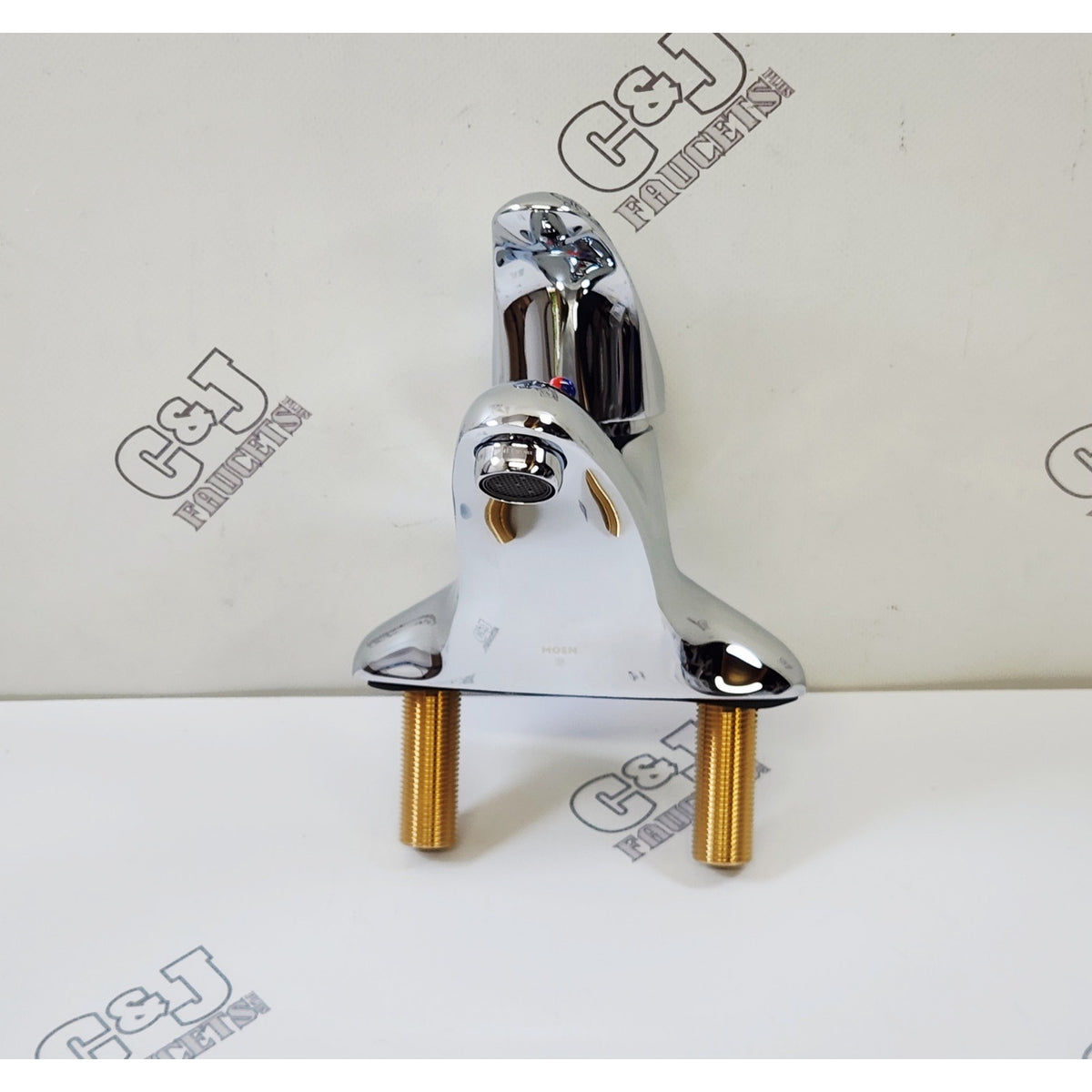 Moen 8413F12 M-DURA 1.2 GPM Centerset Bathroom Faucet - Chrome
