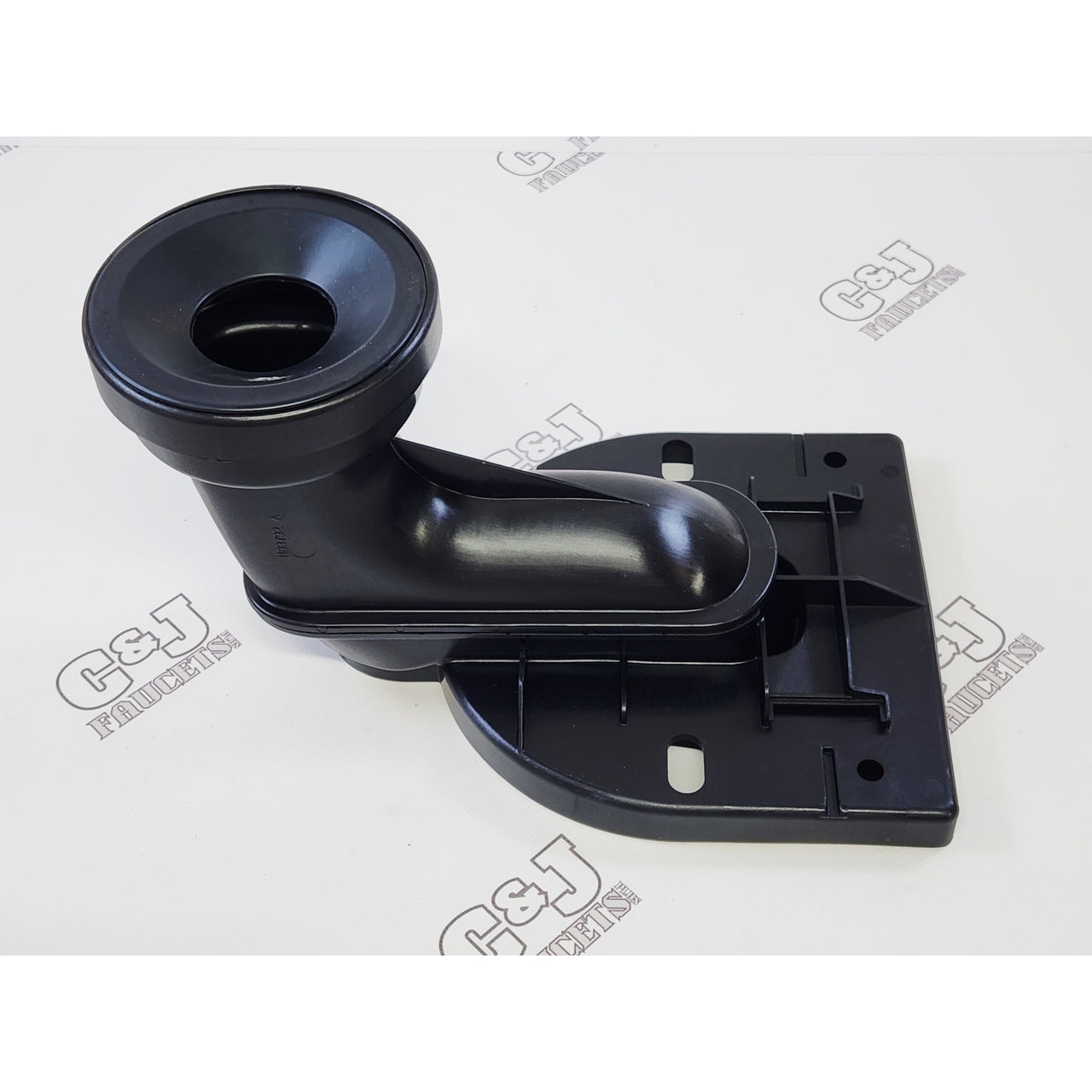 Kohler 5383-NA 10" Toilet Rough-In Kit Full Skirt Trap & Attachment System-Black