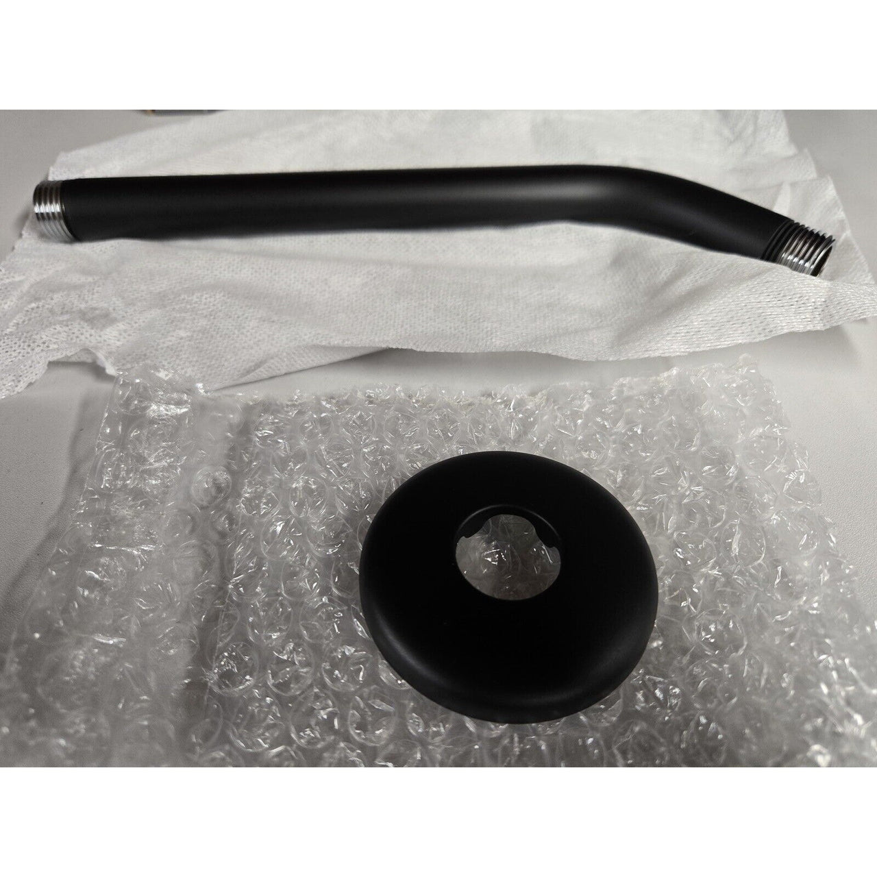hansgrohe 30381367 Standard 9" Shower Arm with Flange - Matte Black