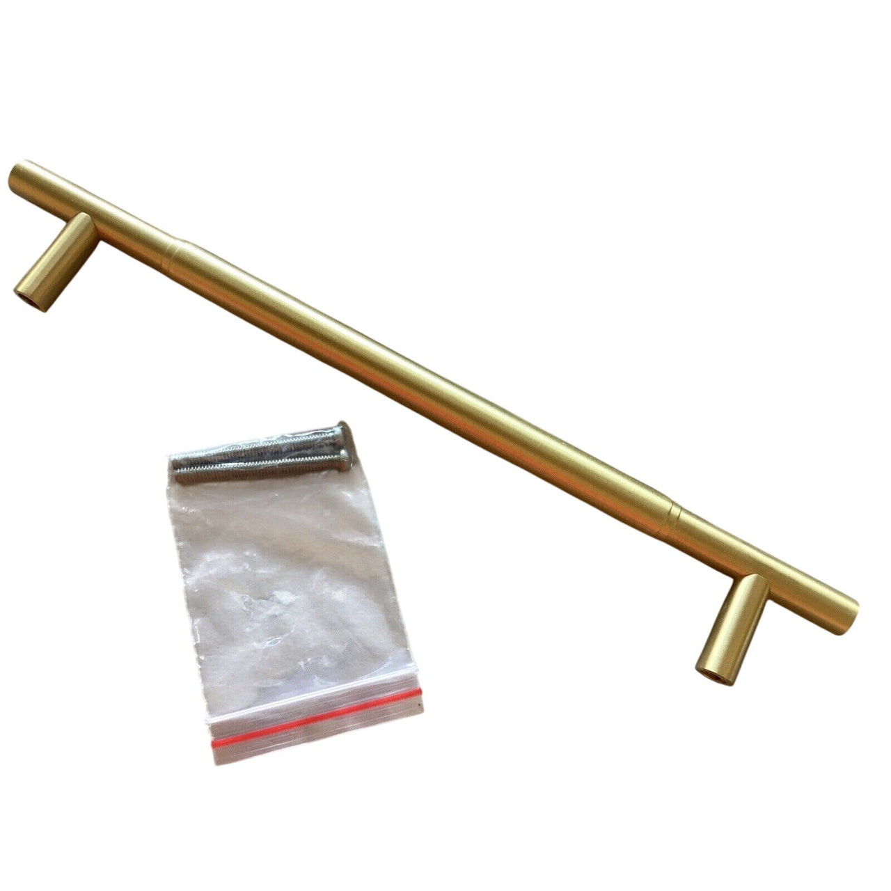 Signature Hardware 450258 Colmar 12" C-C Bar Cabinet/Appliance Pull -Satin Brass