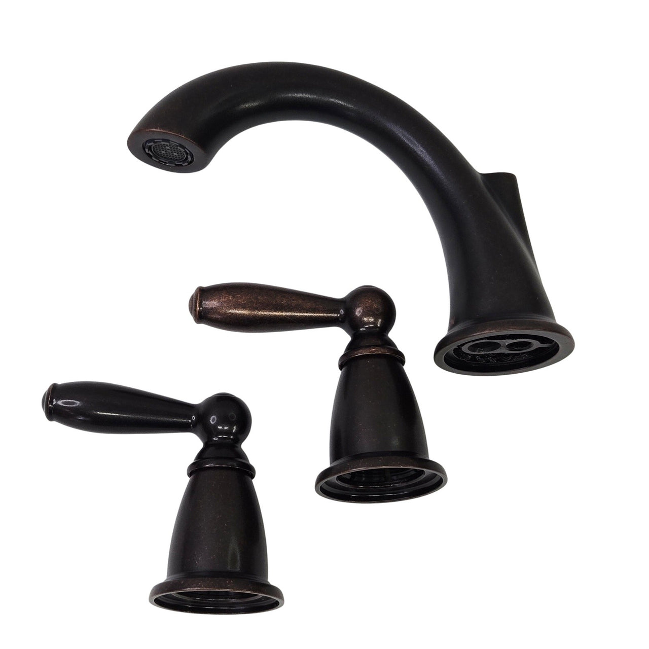 Moen T6620ORB Brantford Widespread Bathroom Faucet, NO Valve - Oil Rubbed Bronze