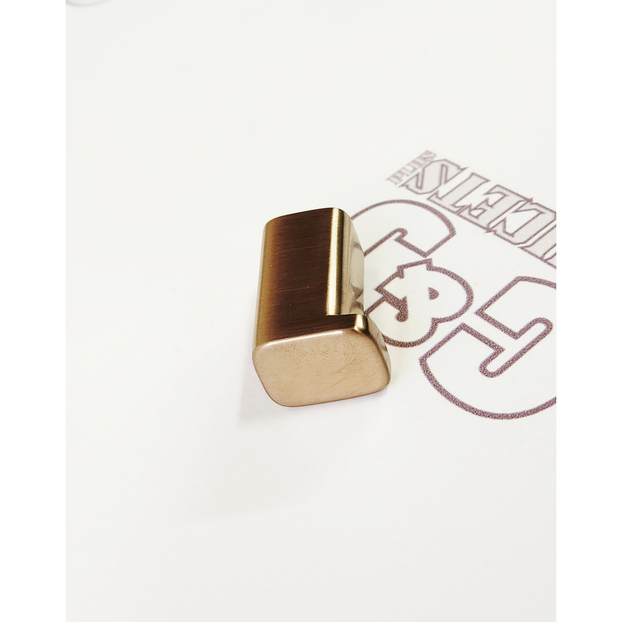 Hansgrohe 41742140 AddStoris Single Wall-Mounted Robe Hook - Brushed Bronze