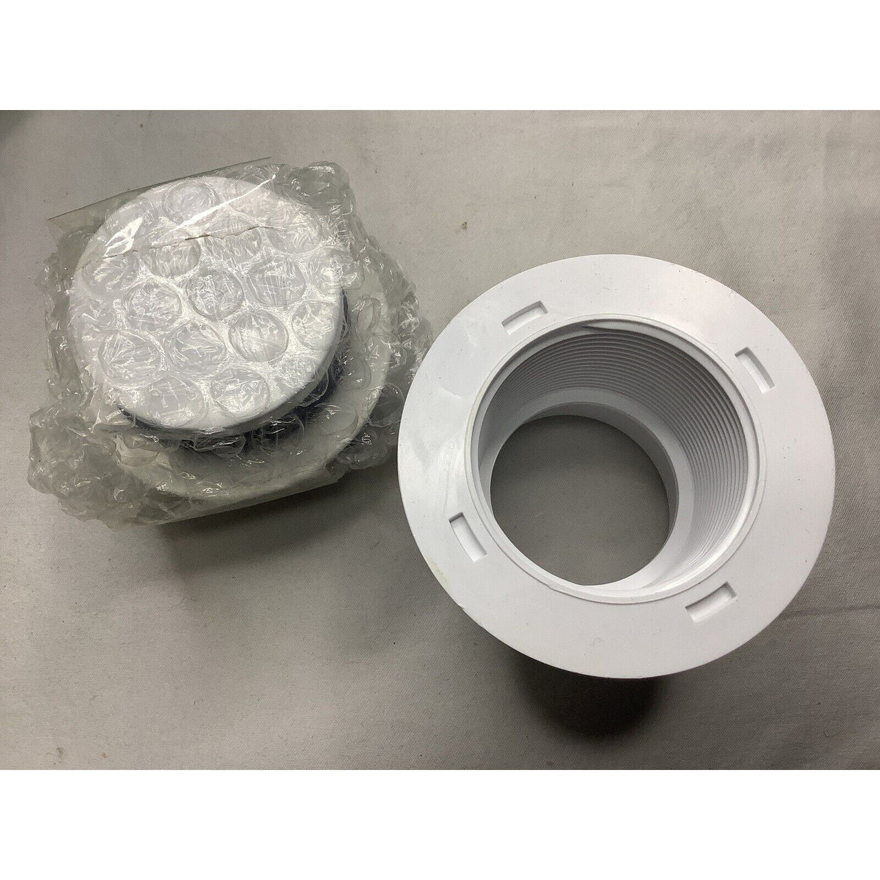 Signature Hardware 397897 Pop-Up Tub Drain with Hub Adapter - White