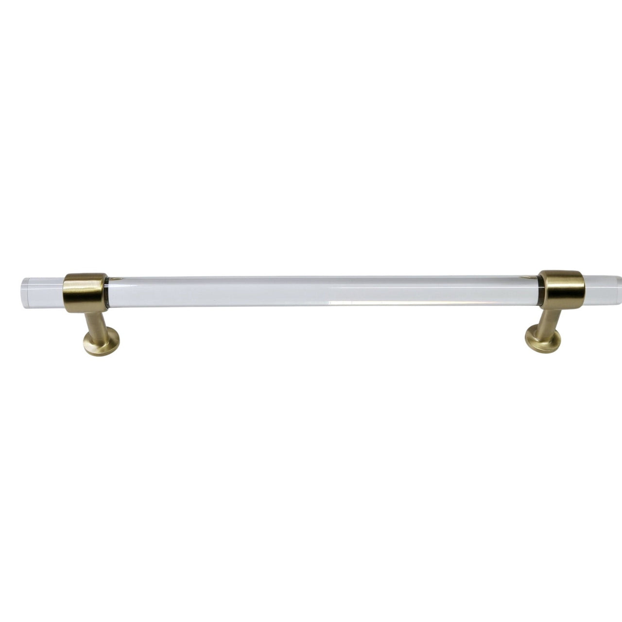 Signature Hardware 450364 12" Beryn Acrylic Appliance Pull - Satin Brass