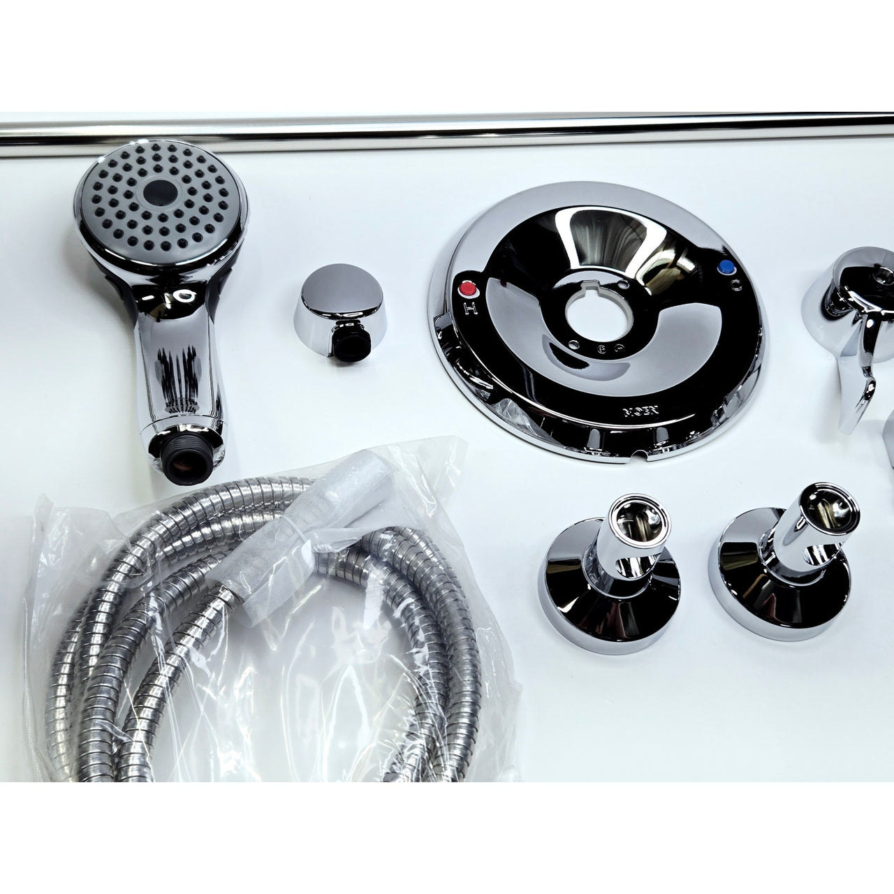 Moen T8346EP15 Commercial Shower Trim w/1.5 GPM Hand Shower Less Valve - Chrome