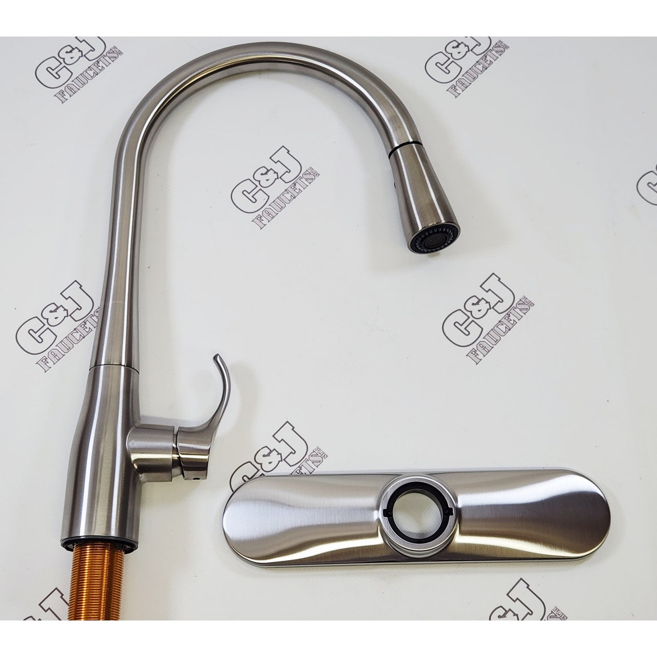 Kohler 596-VS Simplice 3-Spray Kitchen Faucet - Vibrant Stainless - FREE Ship!
