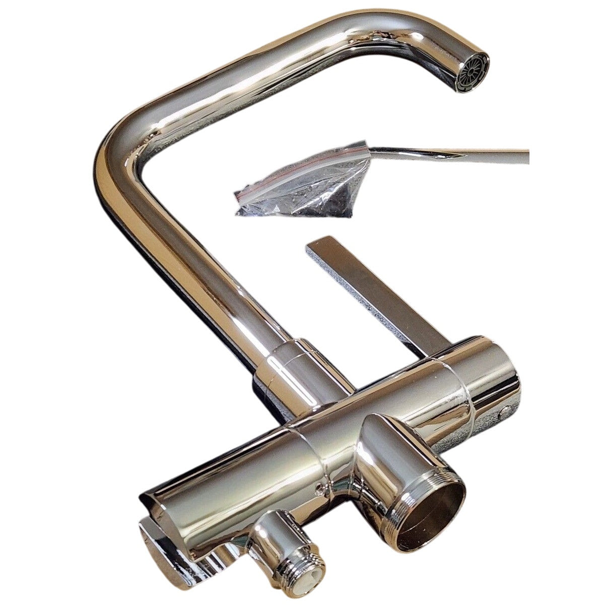 Vinnova 109215-BTF-PC Delara Freestanding Floor Mount Tub Filler-Polished Chrome