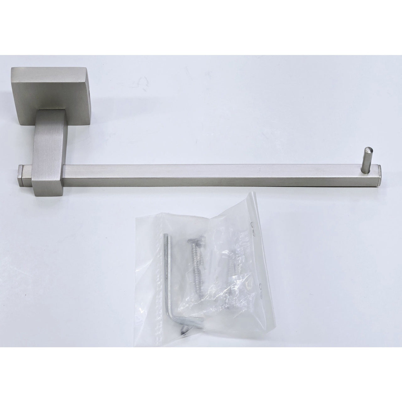 Signature Hardware 466646 Tyndall Wall Toilet Tissue Holder - Satin Nickel