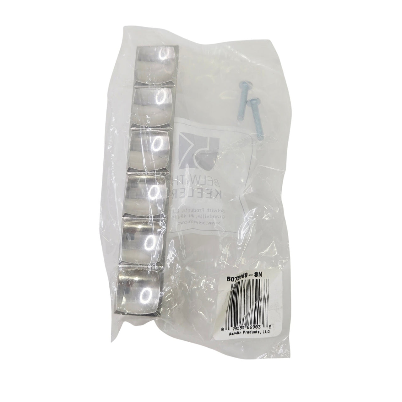 Belwith Keeler B075669-SN Callisto 5-1/16" C-C Pull  - Satin Nickel (6-PACK)