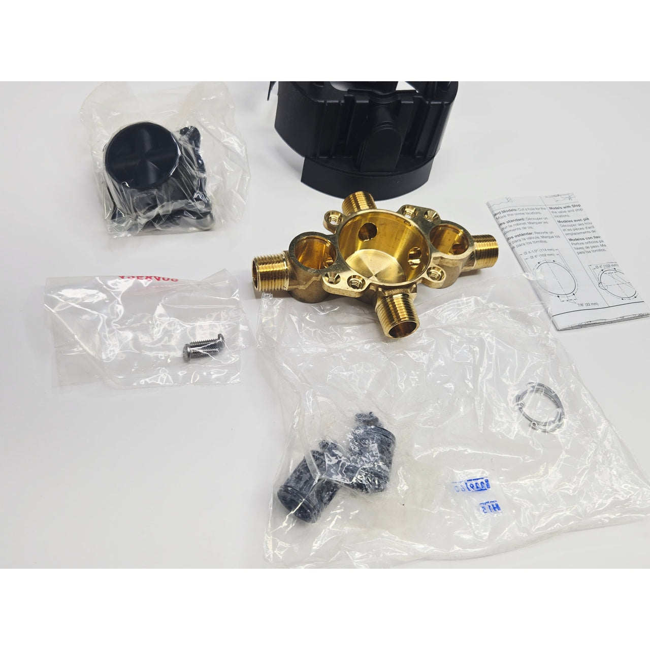 Kohler 8300-KSL-NA Rite-Temp Valve Body Rough-In w/Service Stops not Installed