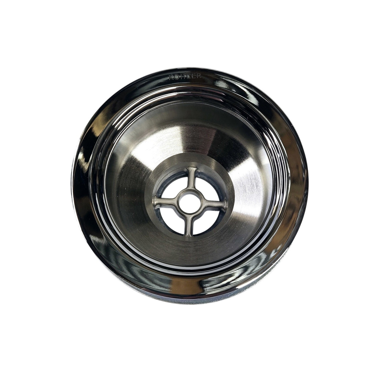 Kohler 8804-CP Duostrainer Sink Drain Body with Tailpiece - Polished Chrome