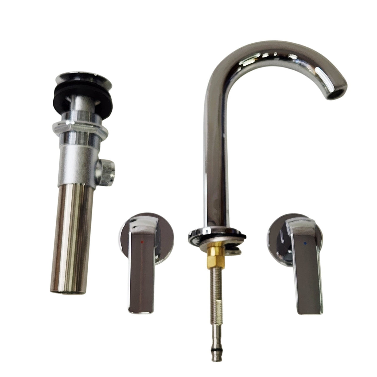 Grohe 20597000 Defined 1.2 GPM Widespread Bathroom Faucet - Starlight Chrome