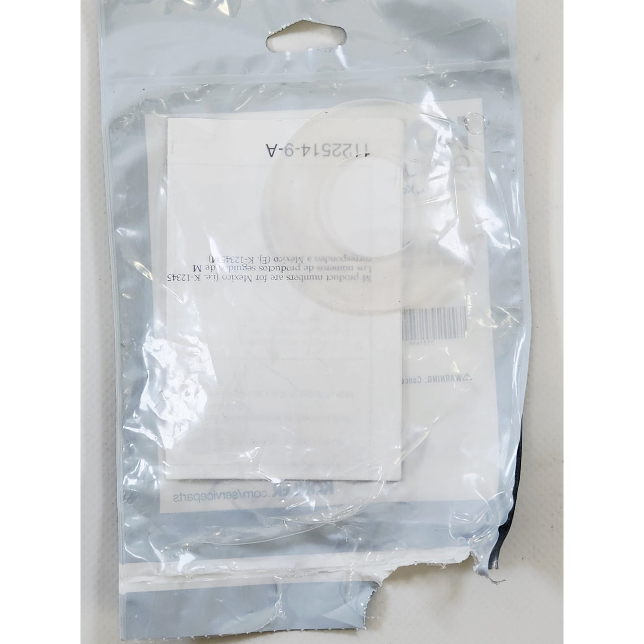 Kohler 1131496 Dual Flush Canister 2-1/4" Bathroom Toilet Seal