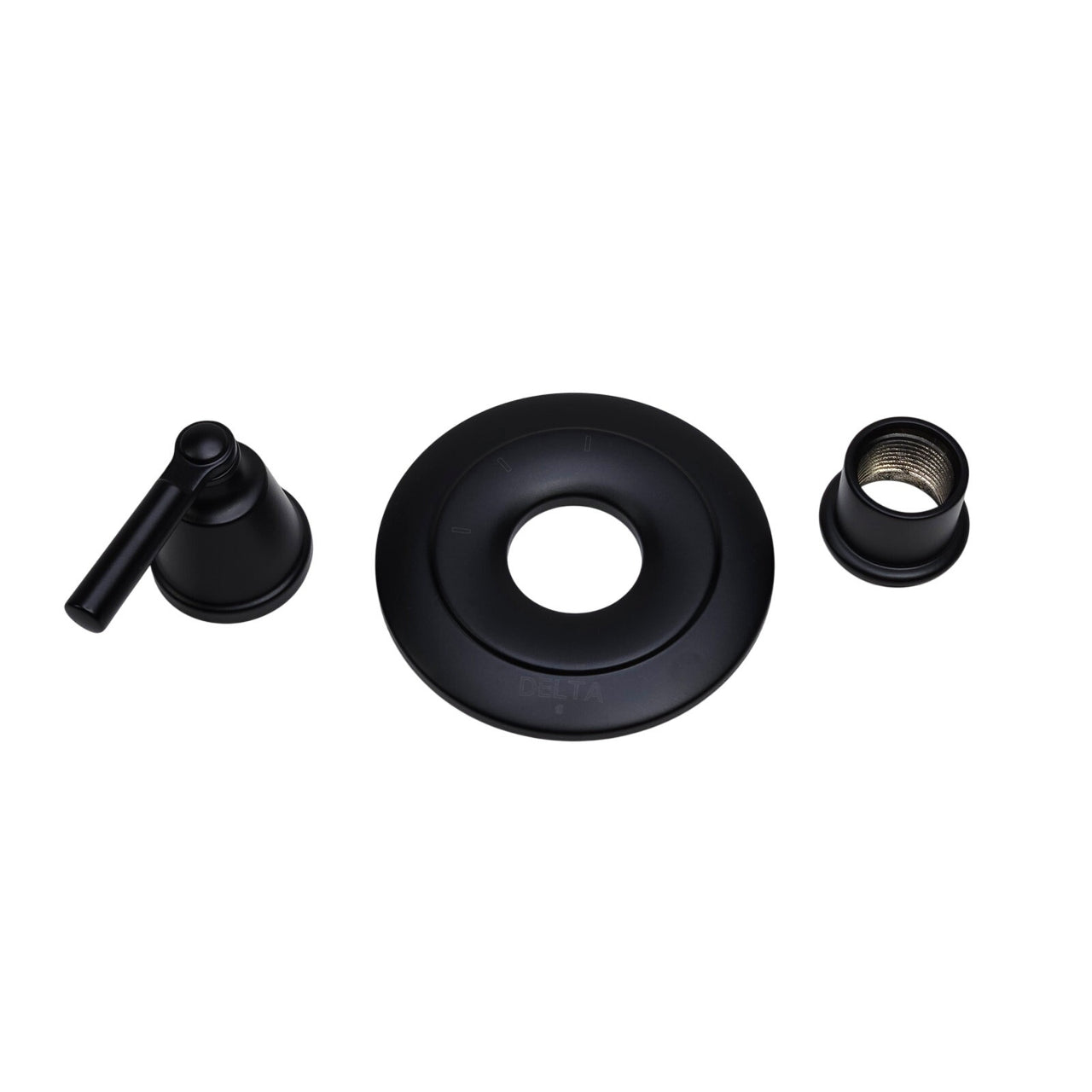 Delta T11835-BL Saylor Diverter Valve Trim Less Rough-In Valve - Matte Black