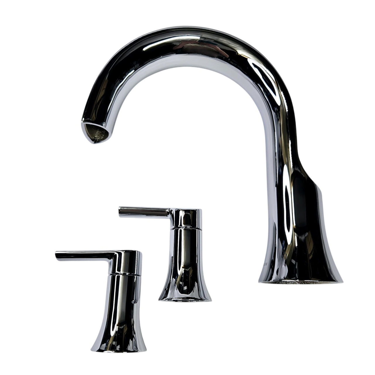 Moen TS984 Doux Two-Handle Non-Diverter Roman Tub Faucet - Chrome