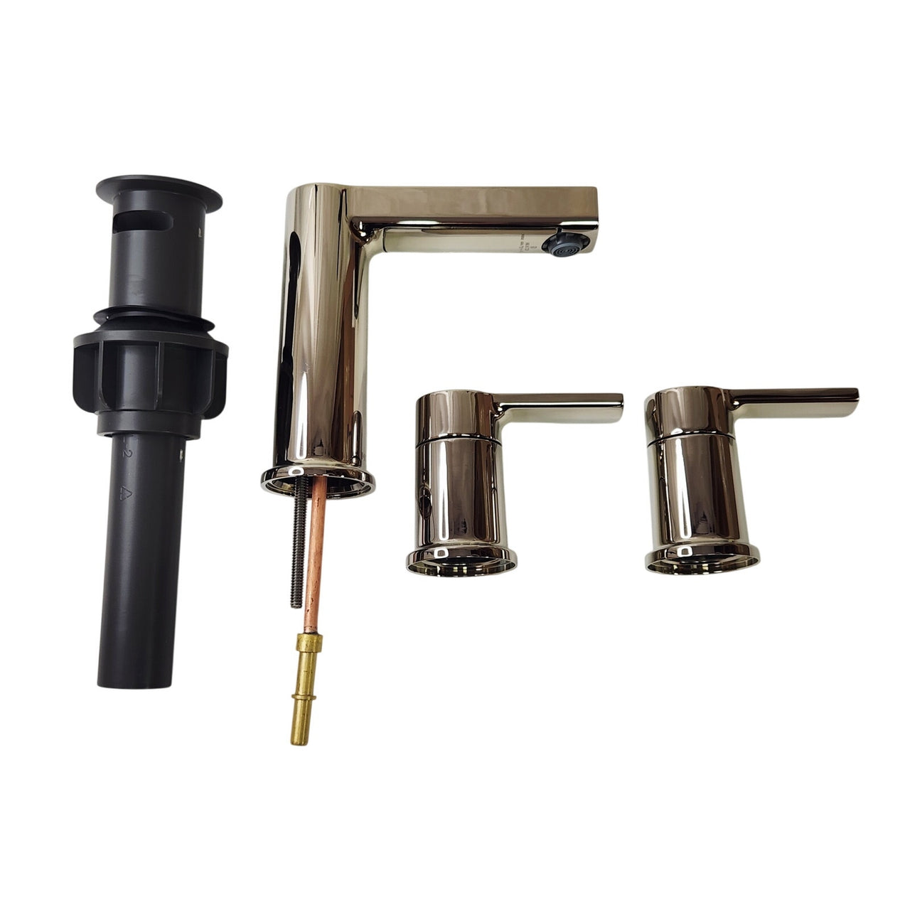 Moen 84629NL Rinza Widespread 2-Handle High-Arc Bathroom Faucet -Polished Nickel