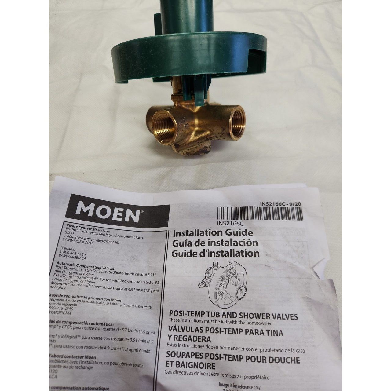 Moen 2510 Posi-Temp Tub and Shower Pressure Balancing Valve