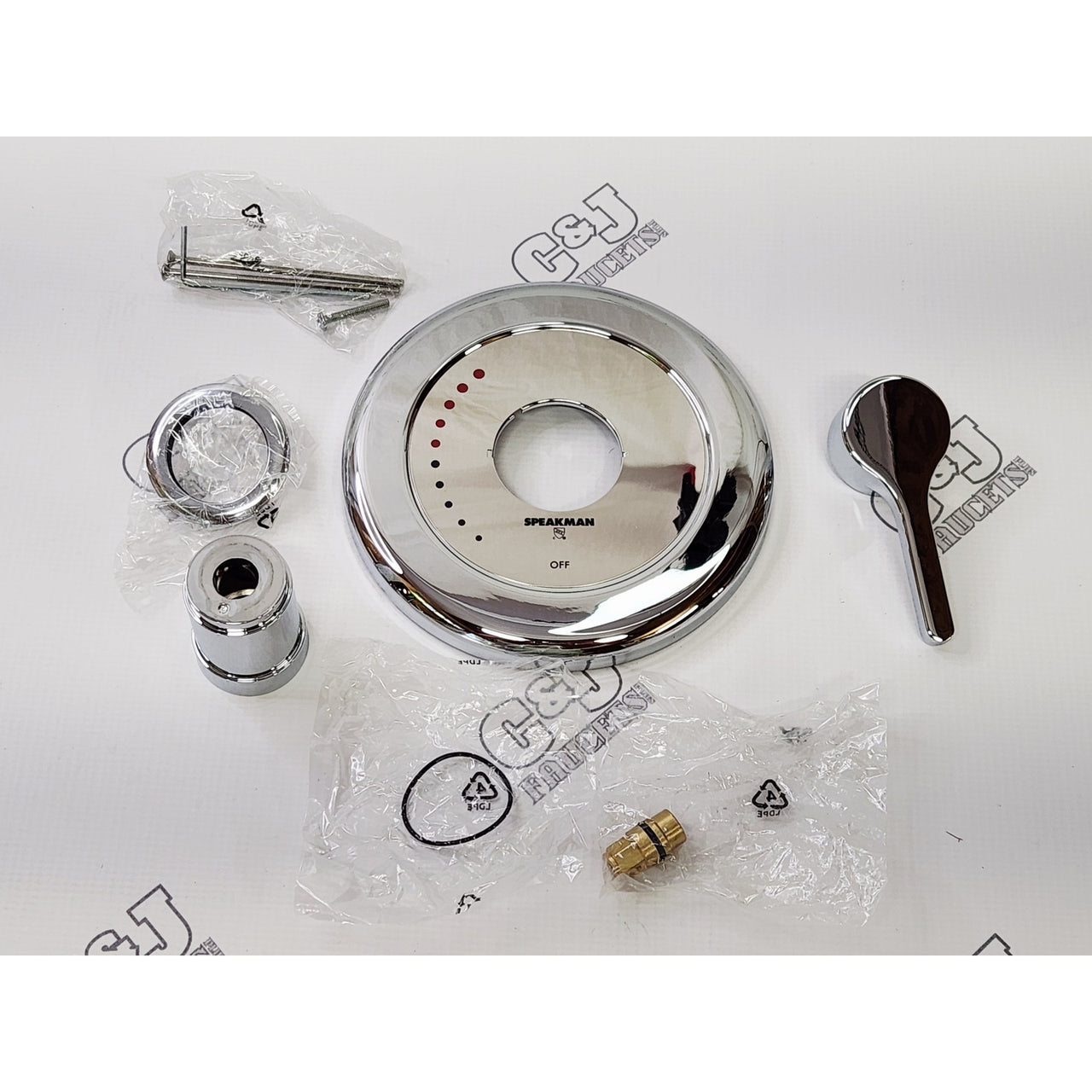 Speakman CPT-3001 Sentinel Mark II Pressure Balanced Valve Trim - PolishedChrome